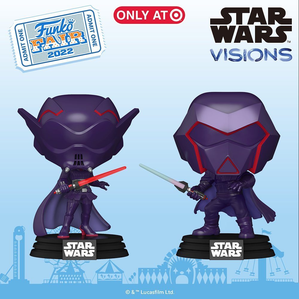 3 POPs from Star Wars Visions