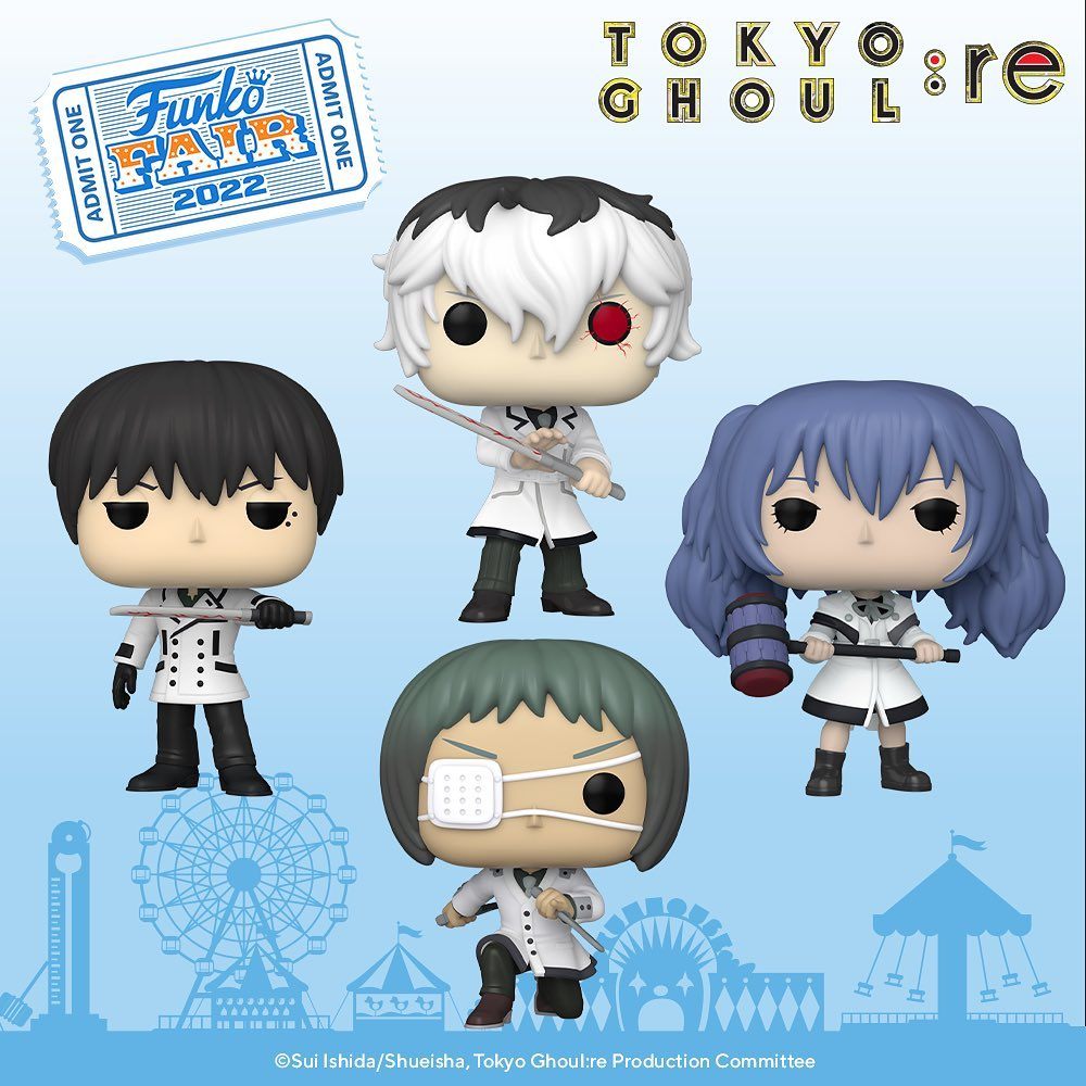 All the Funko POP Tokyo Ghoul figures