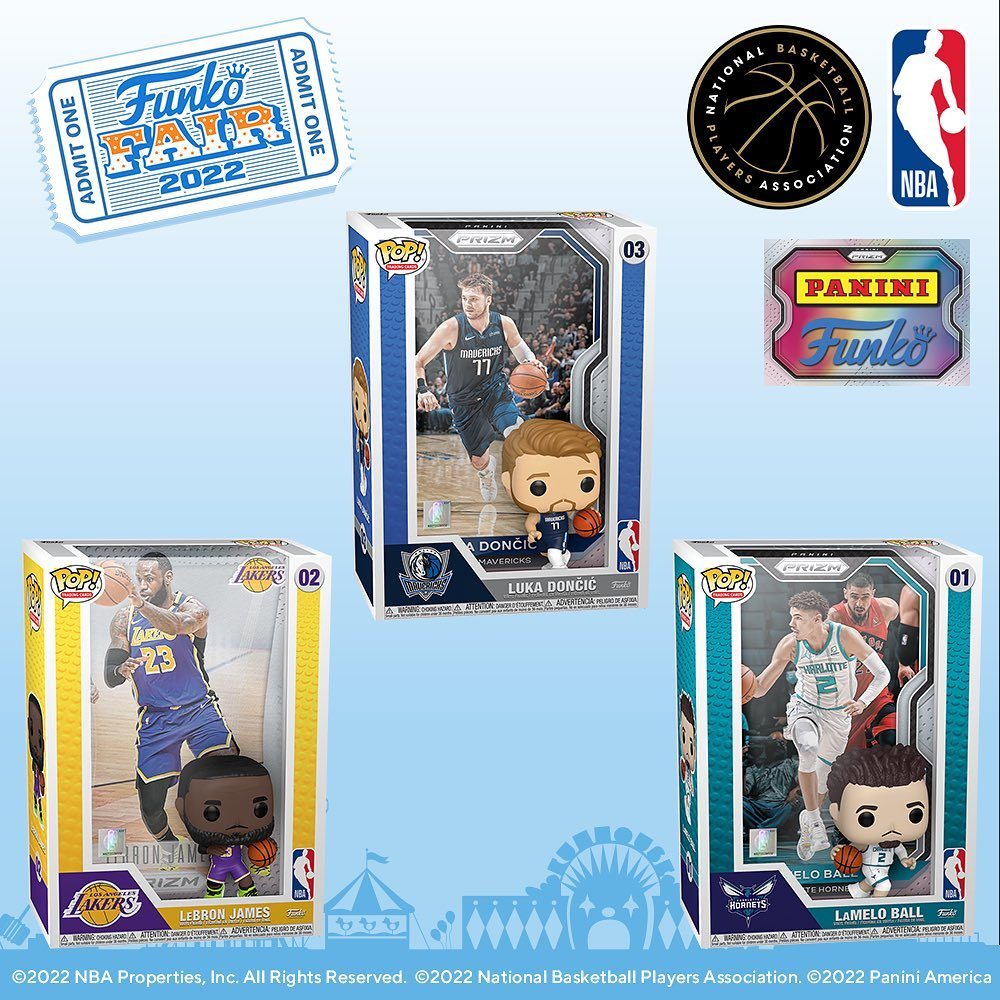 Funko unveils NBA trading card POPs