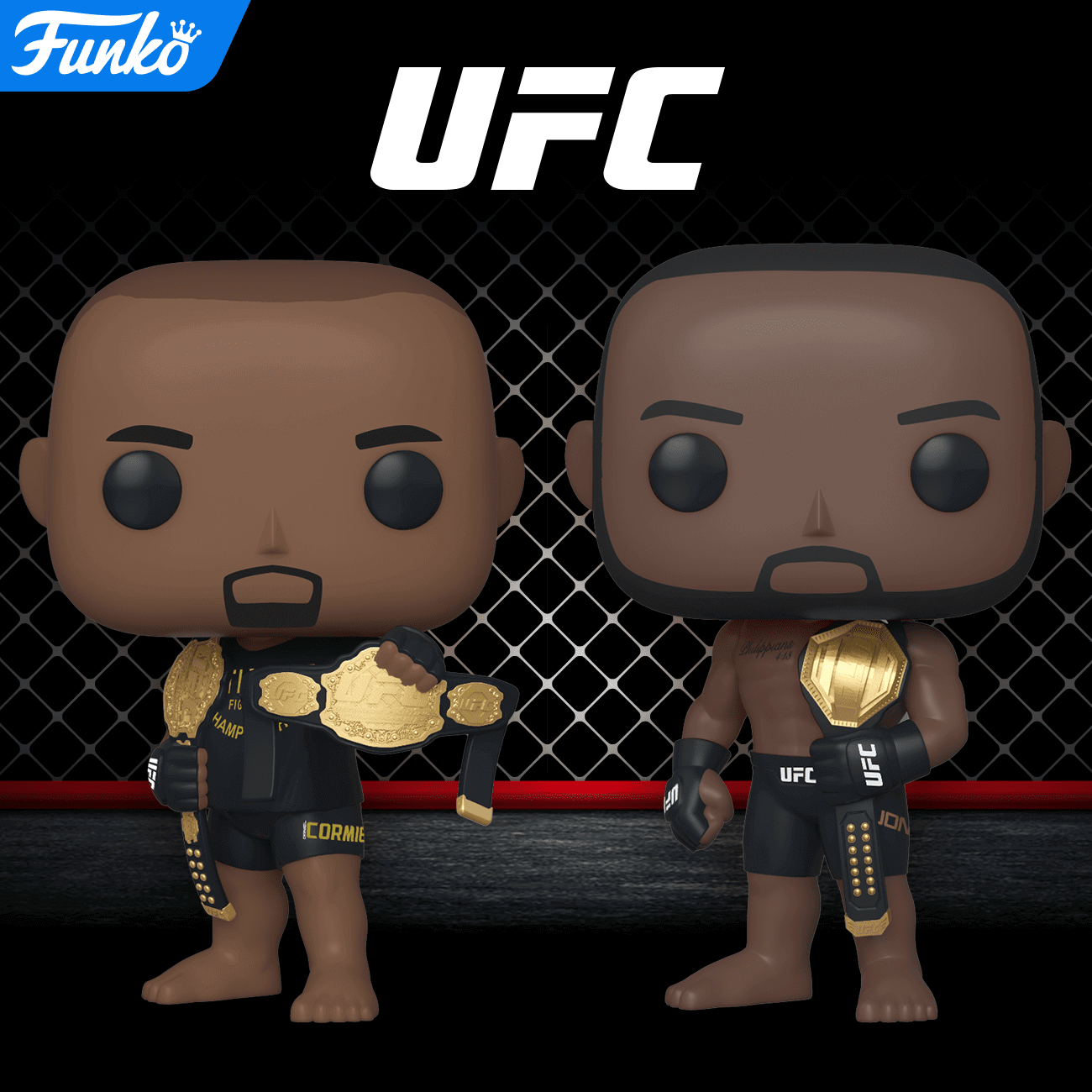 New UFC Champions POP Figures