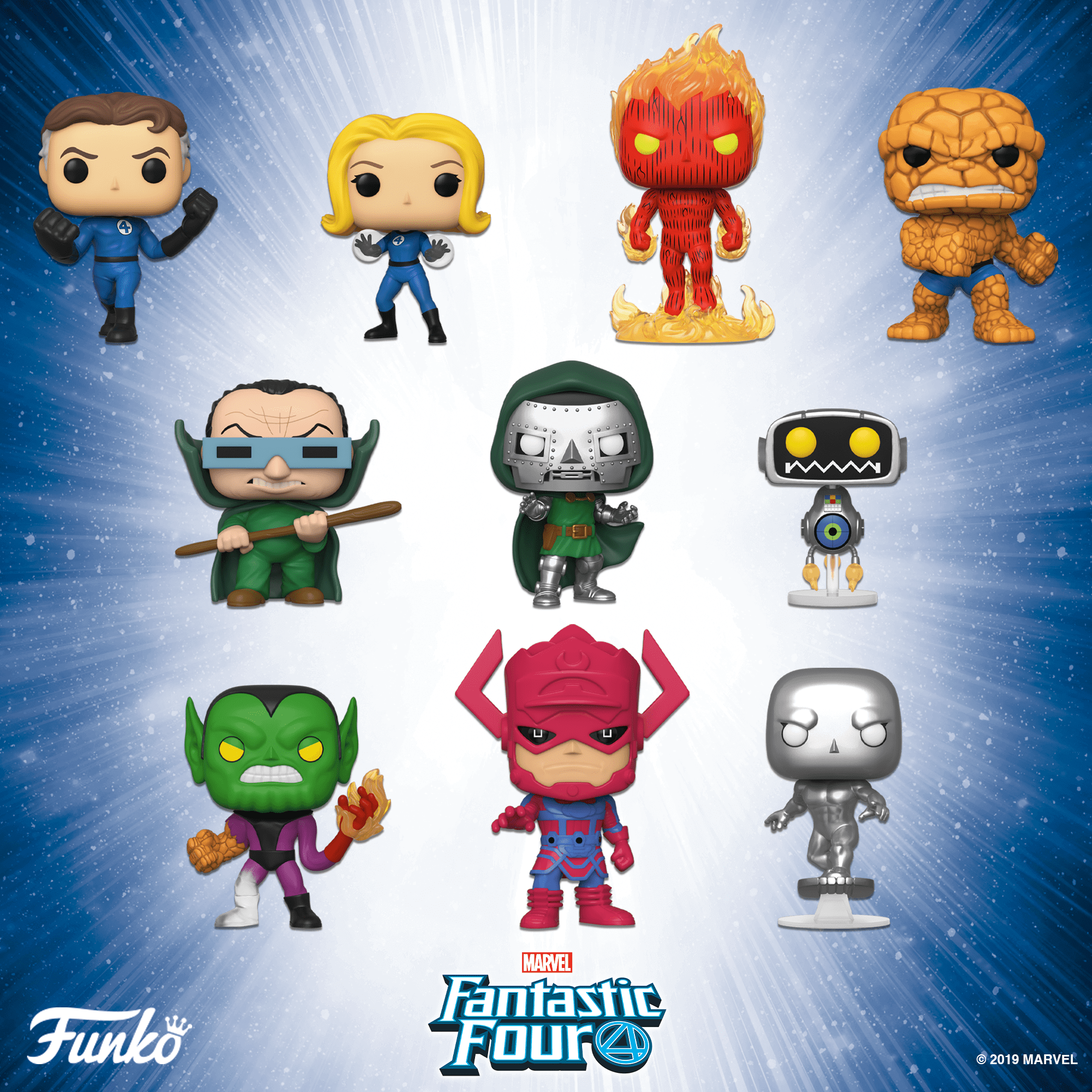 New Fantastic Four figures (Marvel)