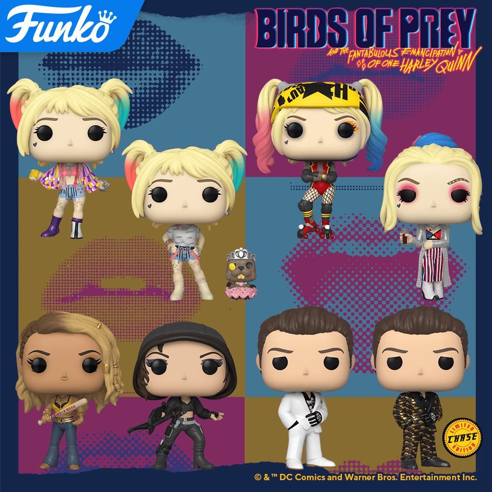 Birds of Prey: a series of magnificent POP