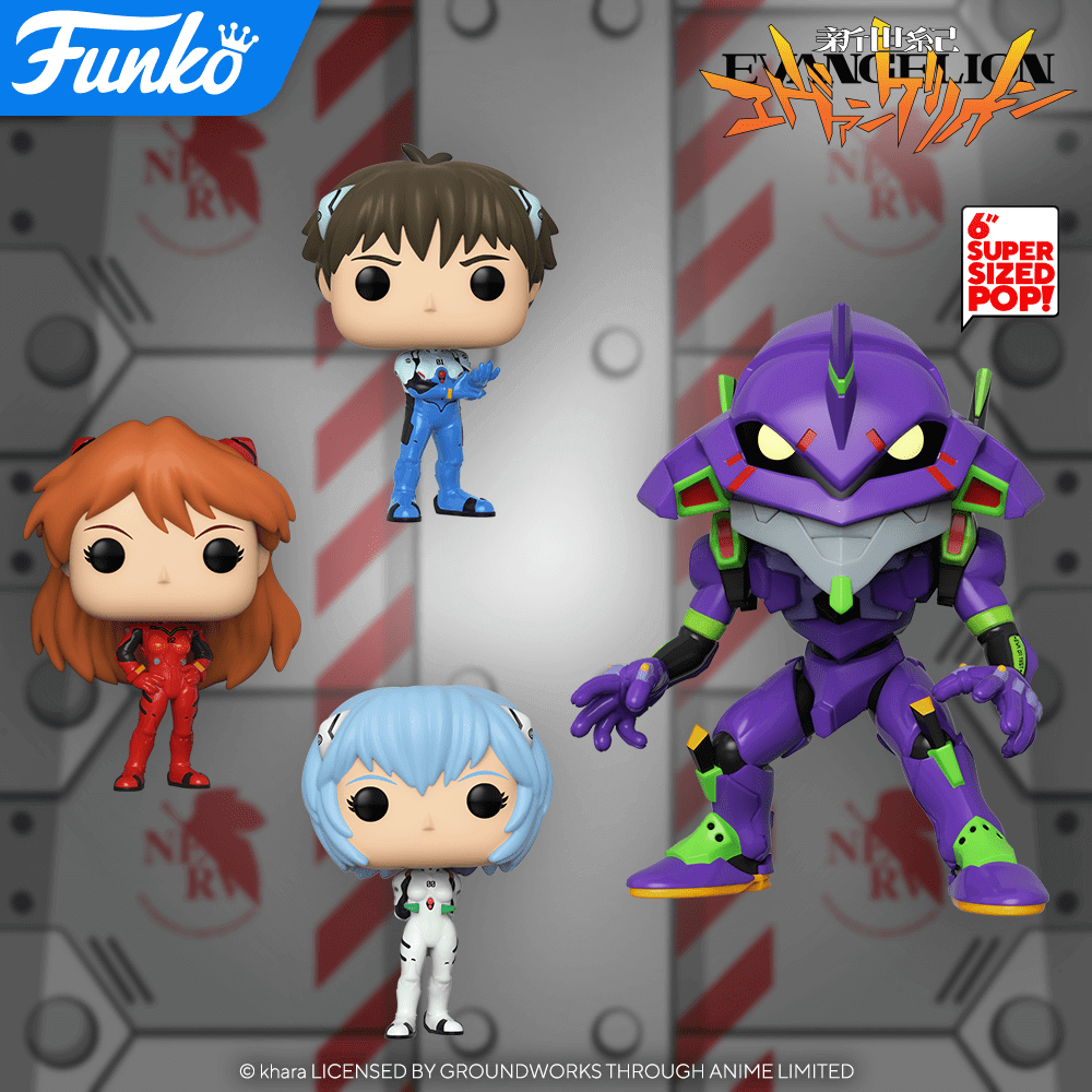 4 new Evangelion figurines