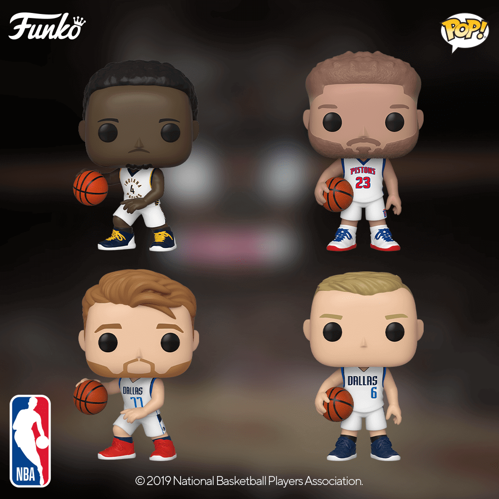 New POP NBA figurines