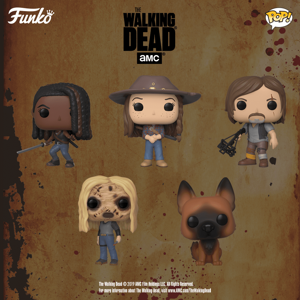 New The Walking Dead action figures