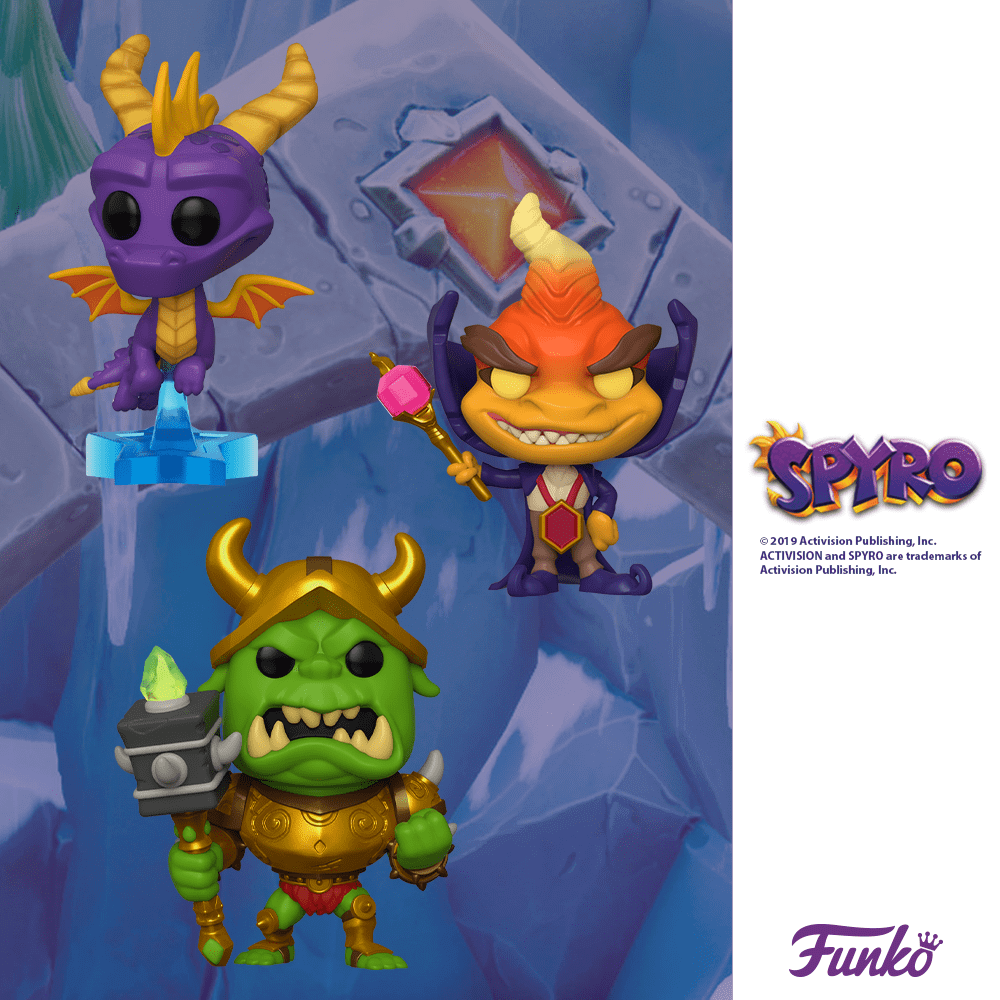 Spyro the best sale dragon funko pop