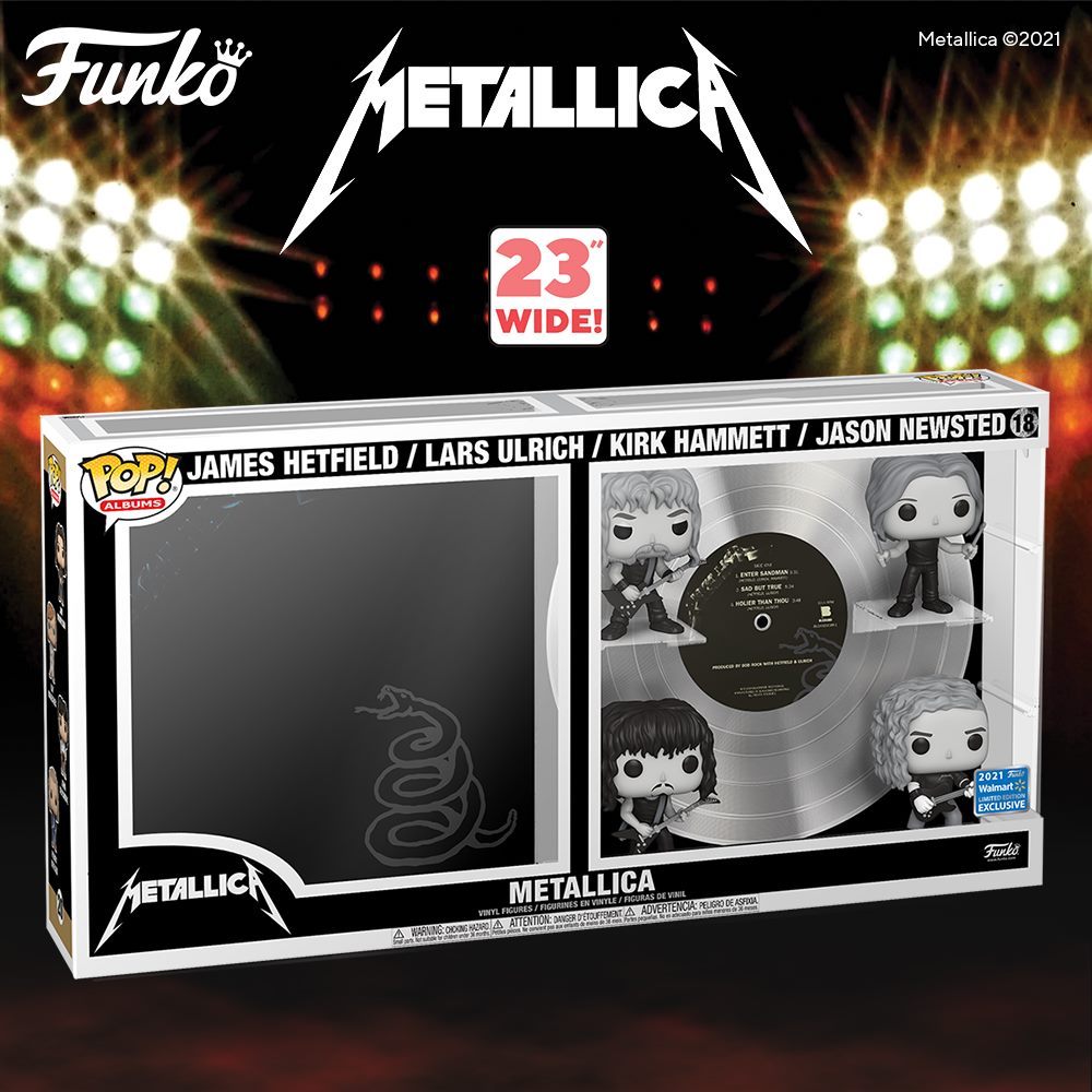 A Funko POP! Album of Metallica in Deluxe version