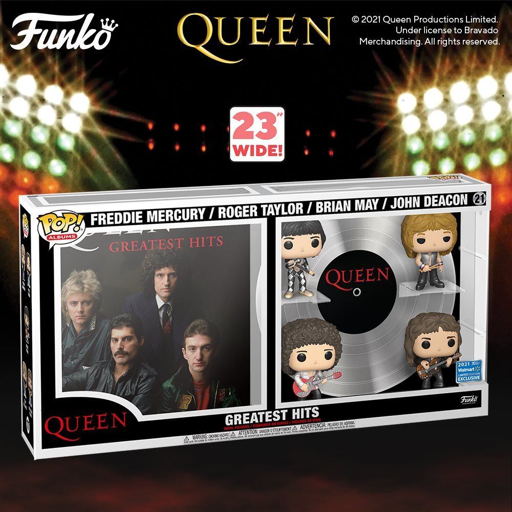 Queen's Greatest Hits in POP Albums | POP! Figures