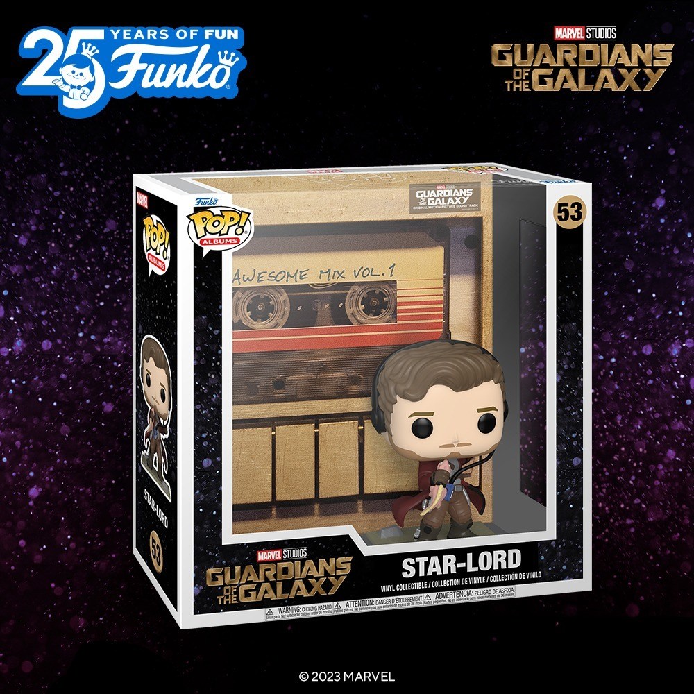 A Funko POP Albums from Guardians of the Galaxy