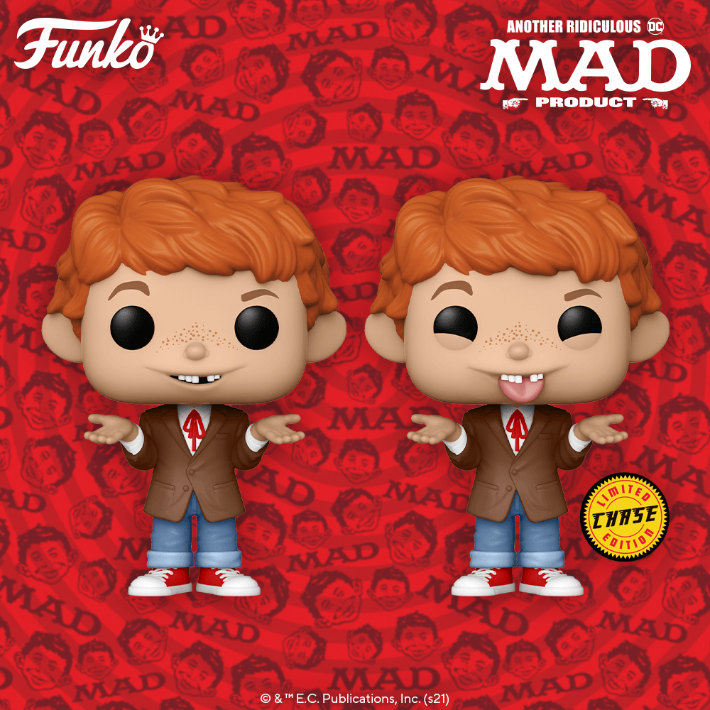 Alfred E. Neuman from Mad in POP