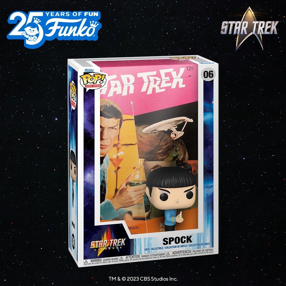 Funko unveils a magnificent POP Comic Covers of Spock