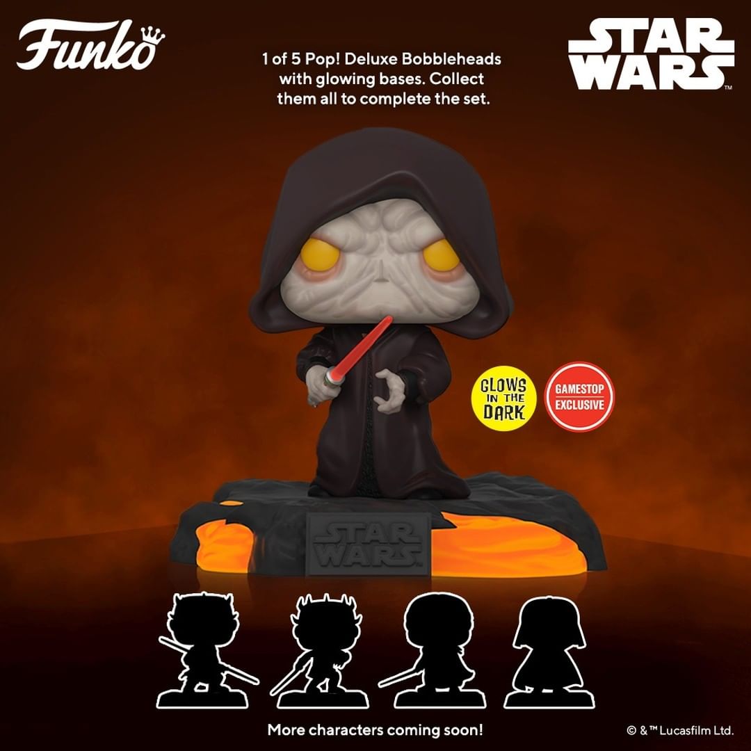 New Star Wars POP set unveiled with Palpatine