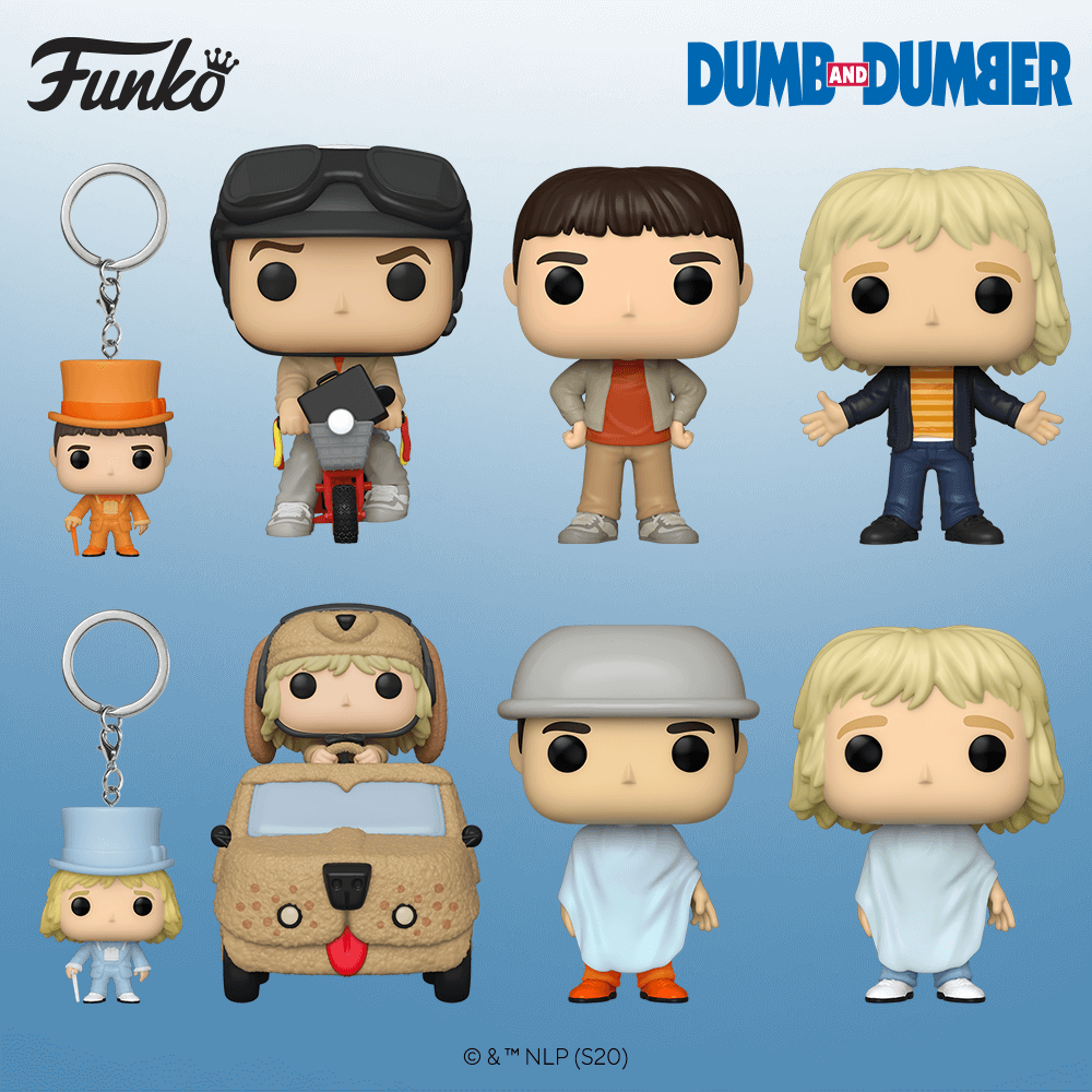 POP figures from the movie Dumb & Dumber