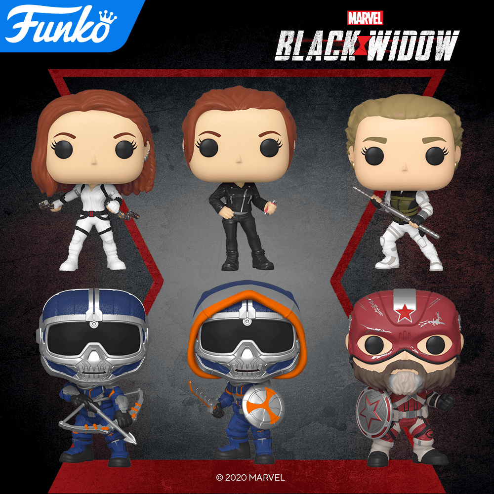 The first POP Black Widow action figures unveiled