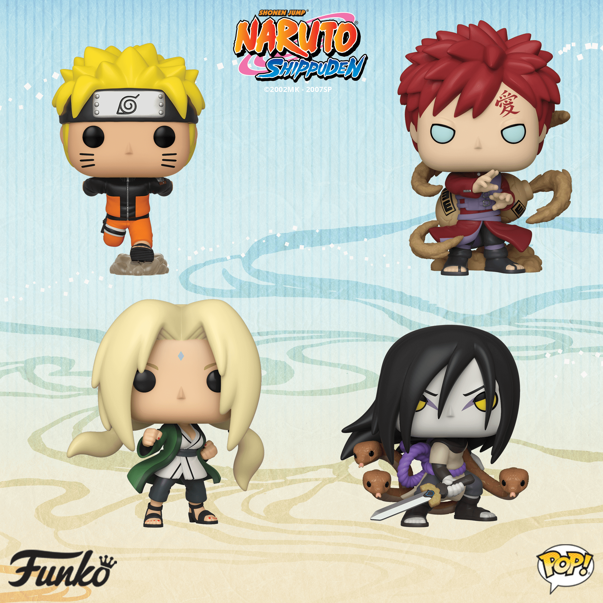 6 new figurines for Naruto