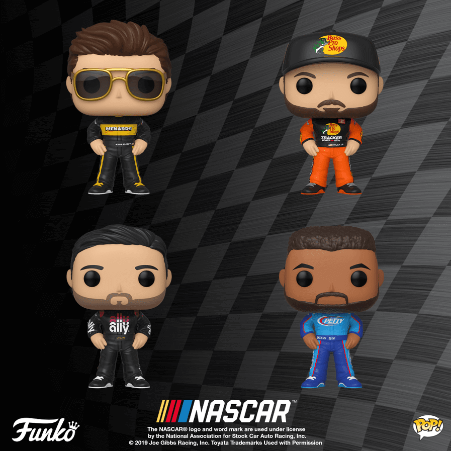 NASCAR drivers popified