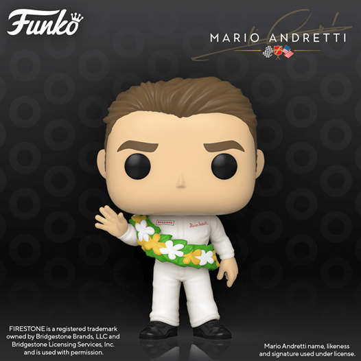 Mario Andretti joins the Funko POP! Legends’ club