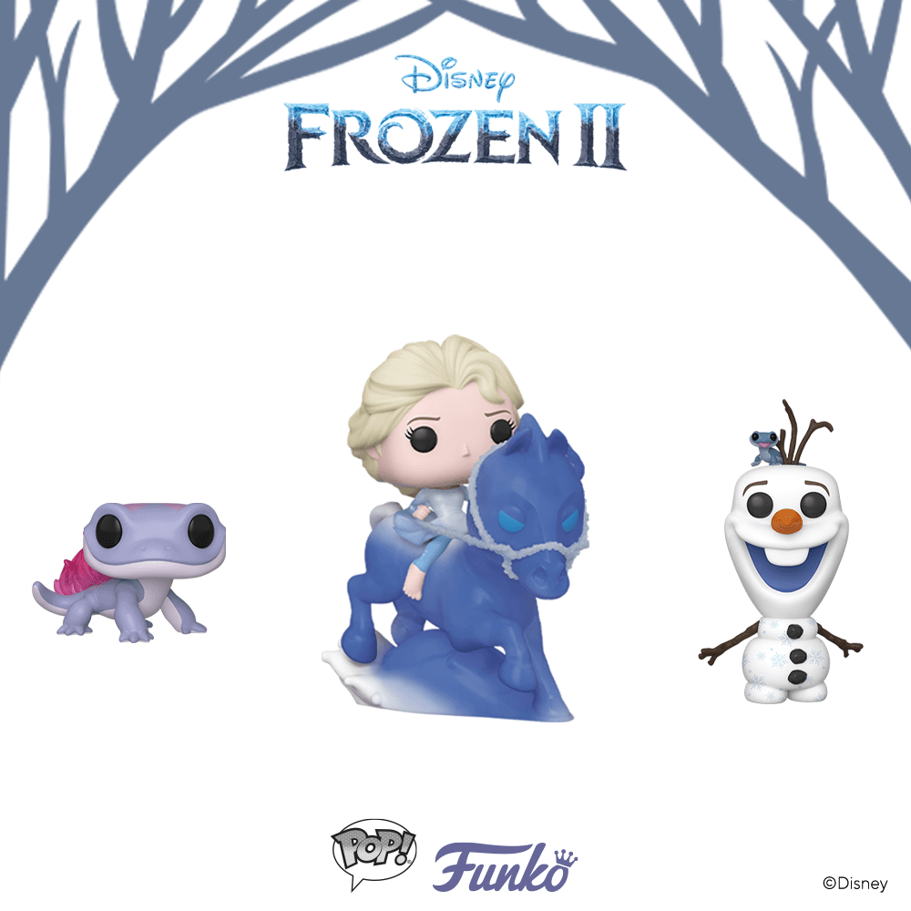 3 new Disney POP Frozen 2