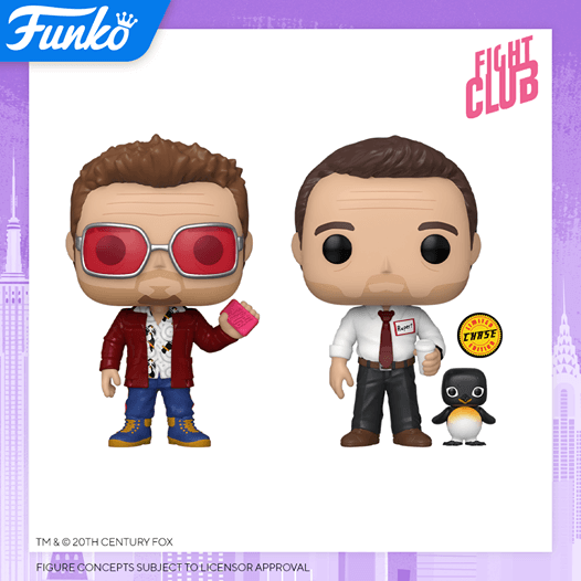 The POP figurines of the mythical Fight Club
