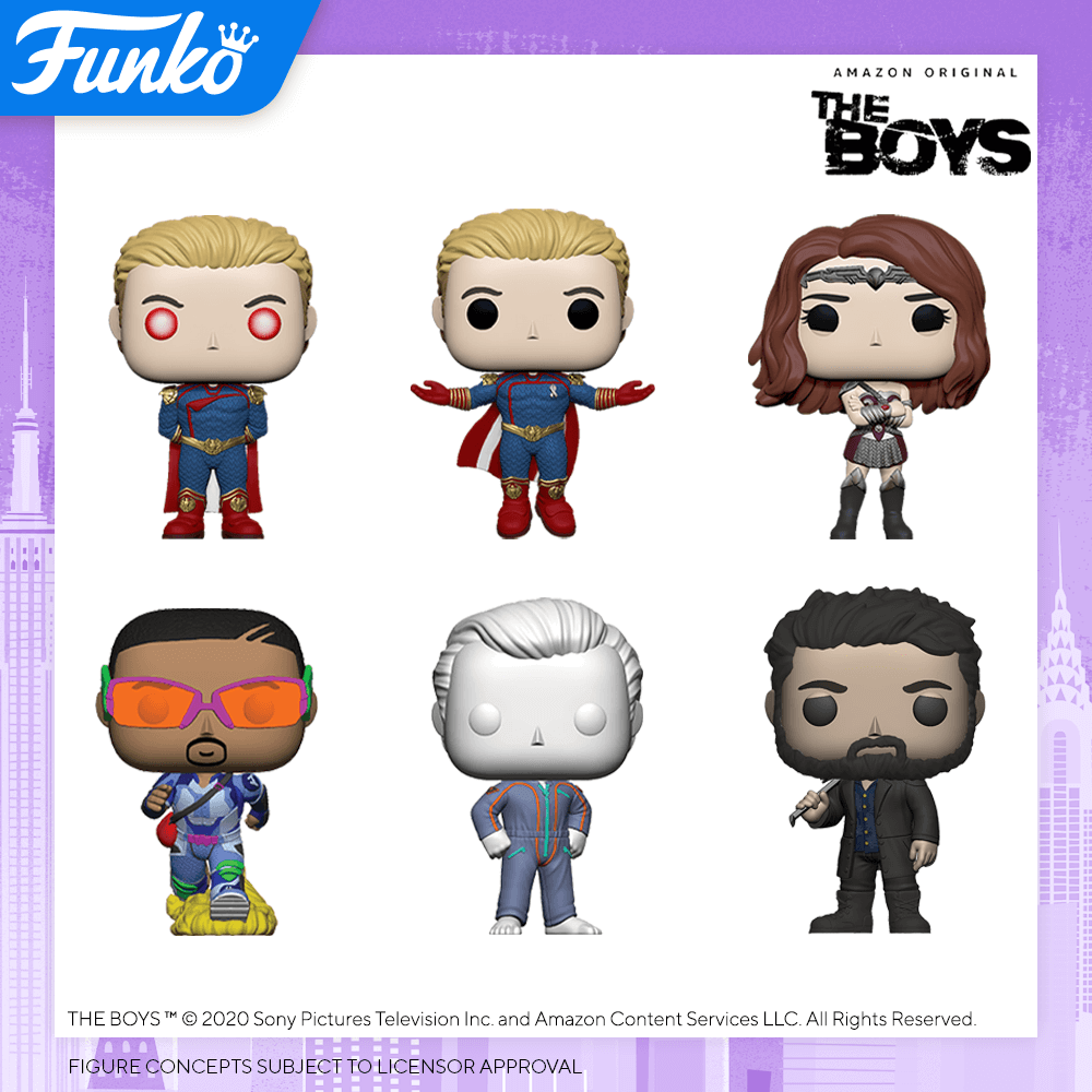 Funko reveals the first figures of The Boys