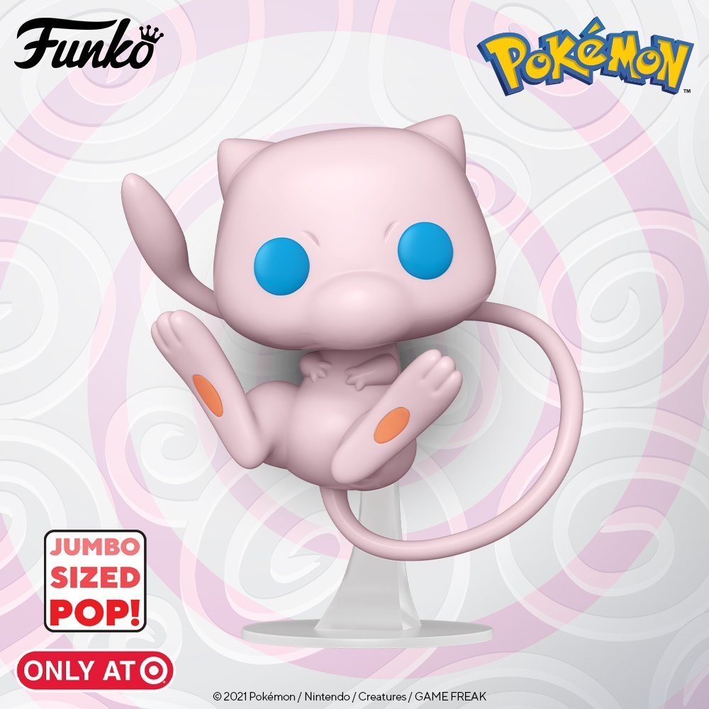 Mew comes in a Supersized POP version