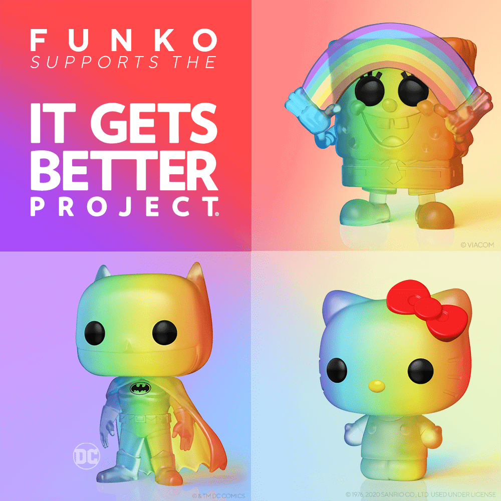 Funko supports the LGBTQ+ movement