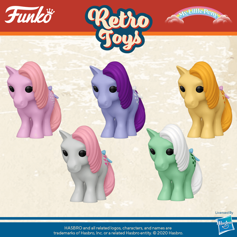 The ponies of My Little Pony in POP