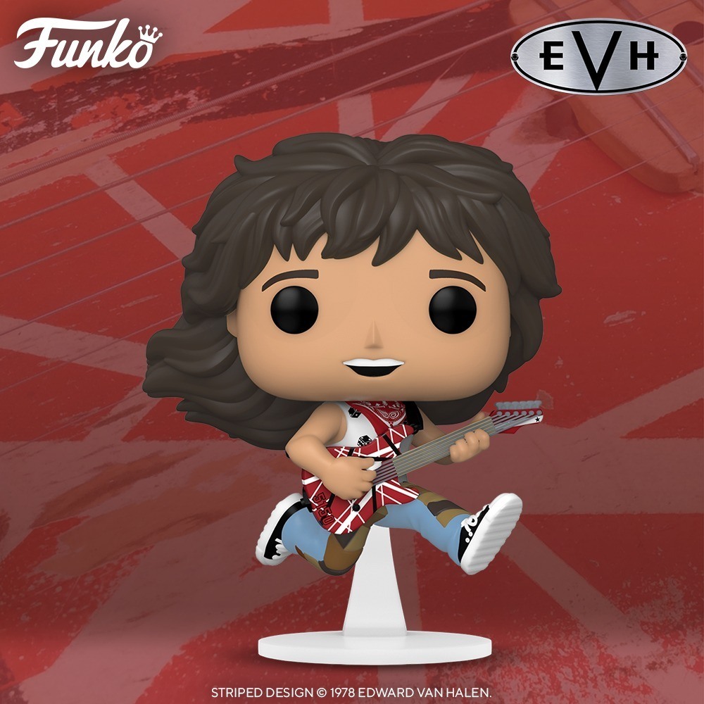 Eddie Van Halen available in Funko POP