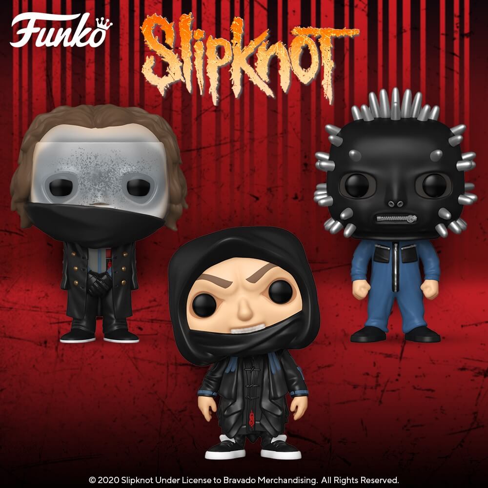 The metal band Slipknot in POP