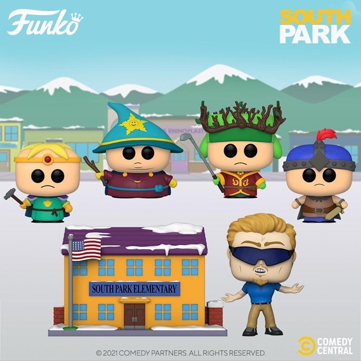 South Park POPs from the game South Park: The Stick of Truth