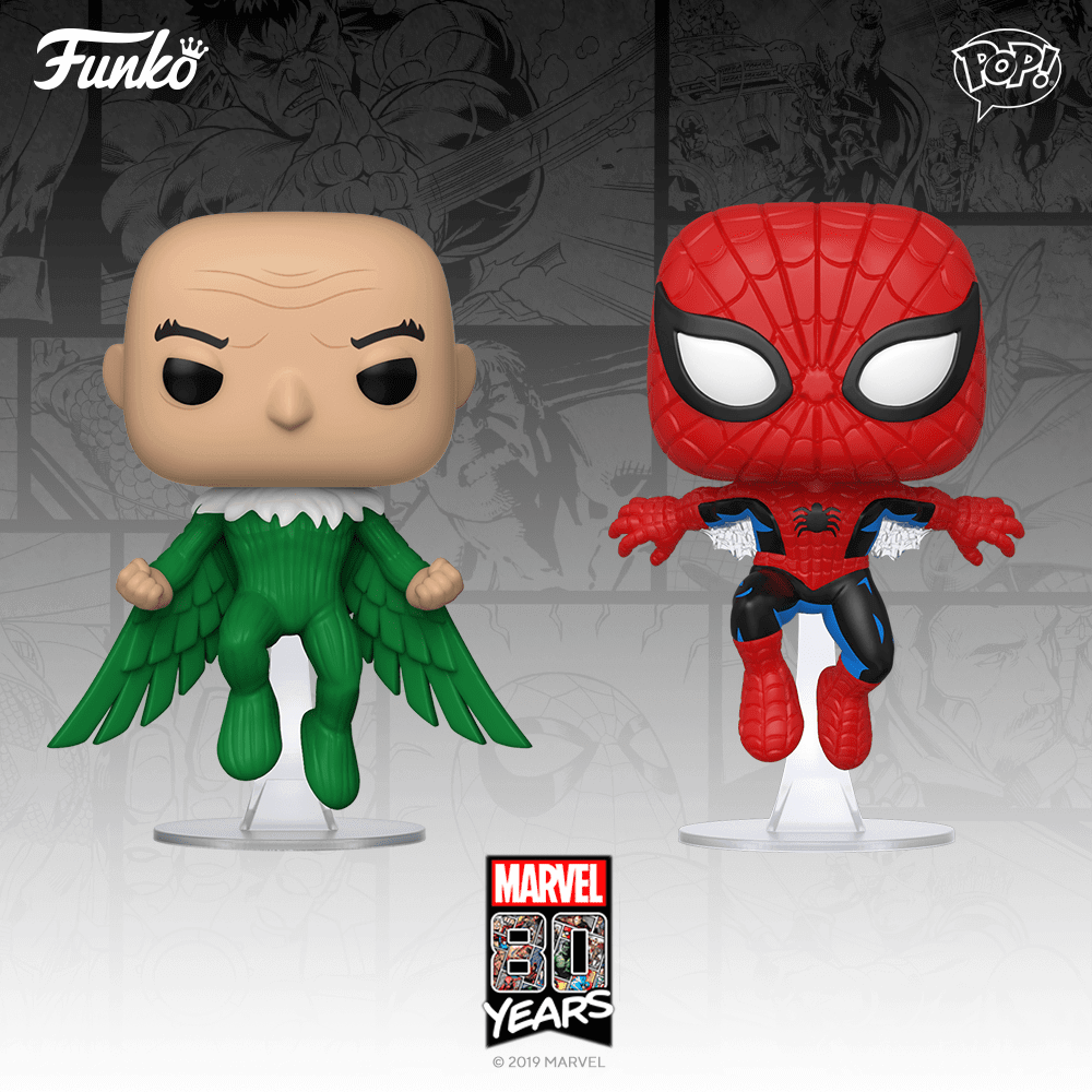 New POP figures of Spider-Man and Vulture