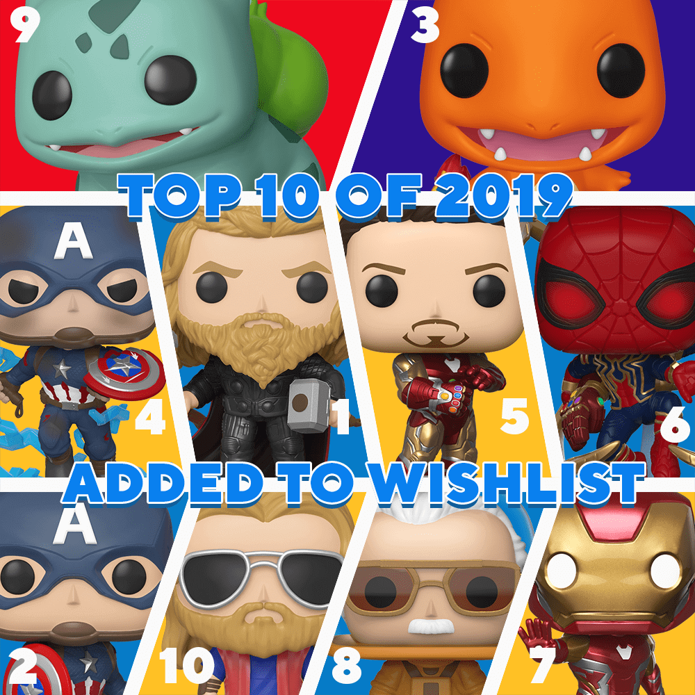 The most popular POP in 2019