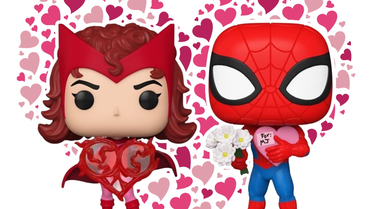 A pair of Marvel superheroes for Valentine's Day