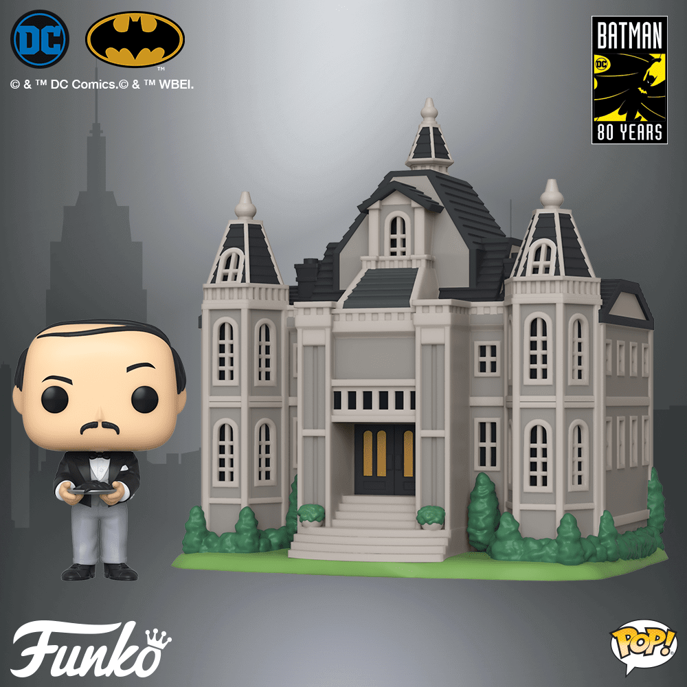 The POP of Alfred and the Waynes Mansion