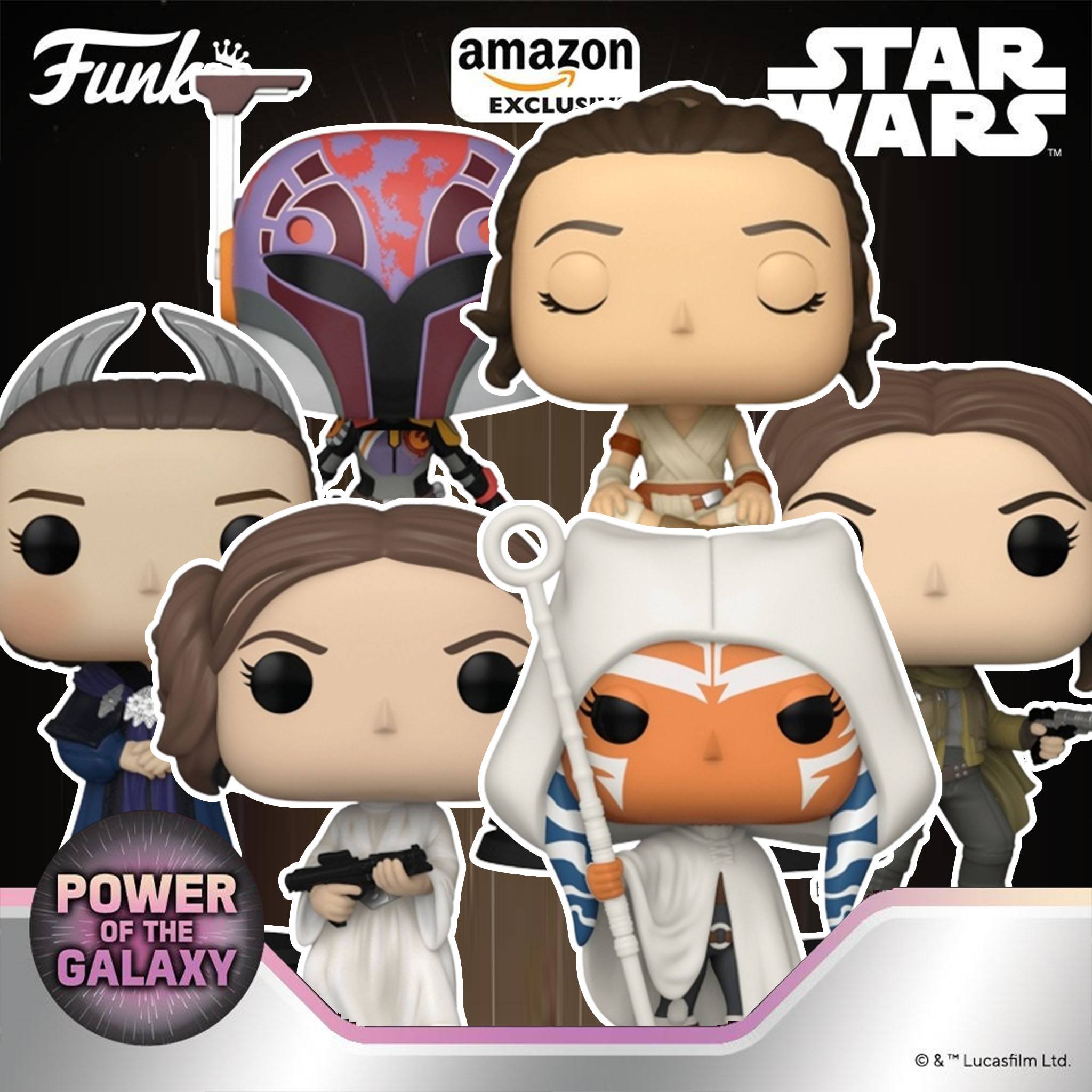 Funko POP Power of the Galaxy set features the powerful women of Star Wars