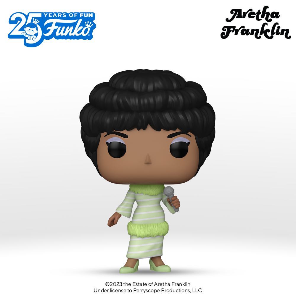 A Funko POP tribute to Aretha Franklin