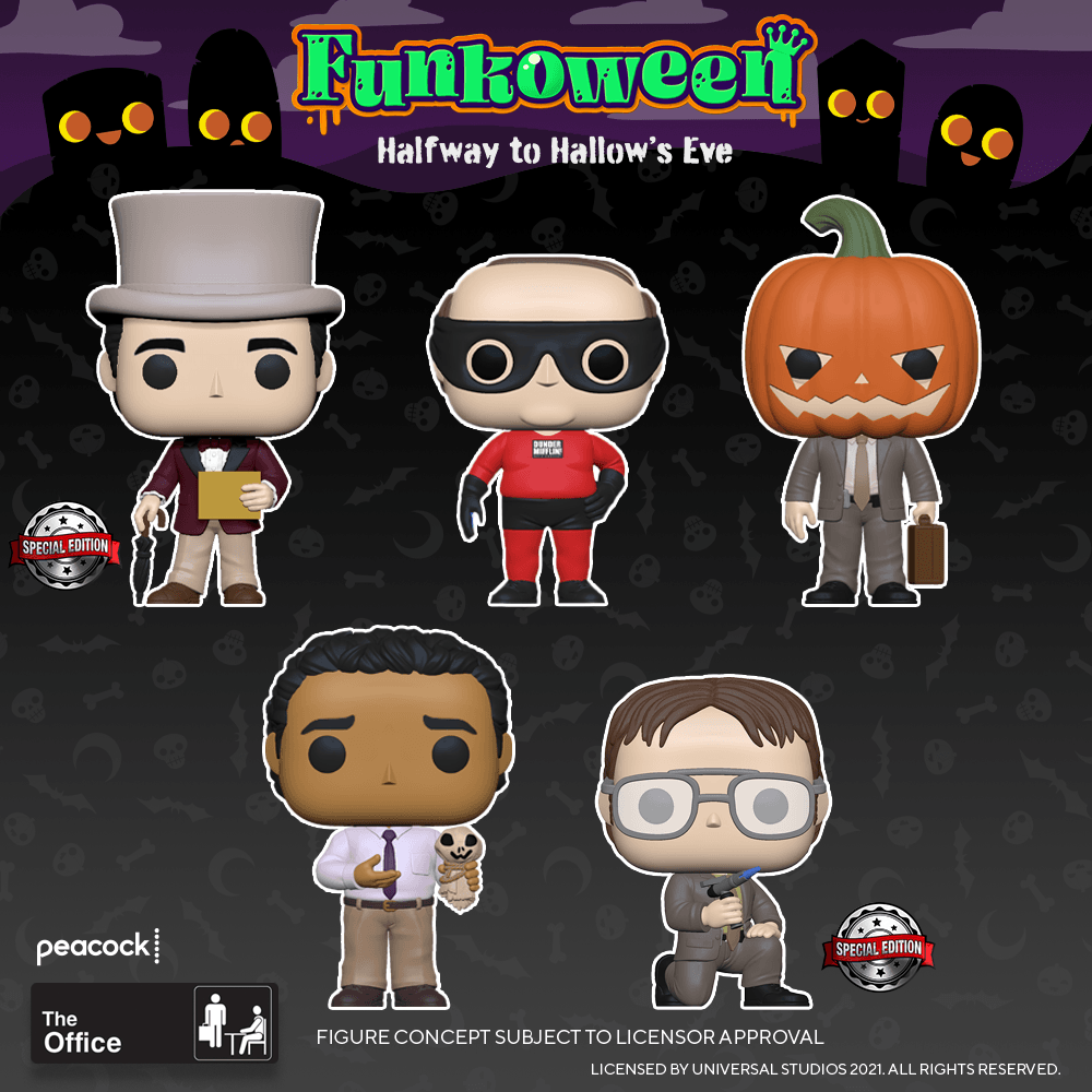Announcements of the last day of Funkoween 2021