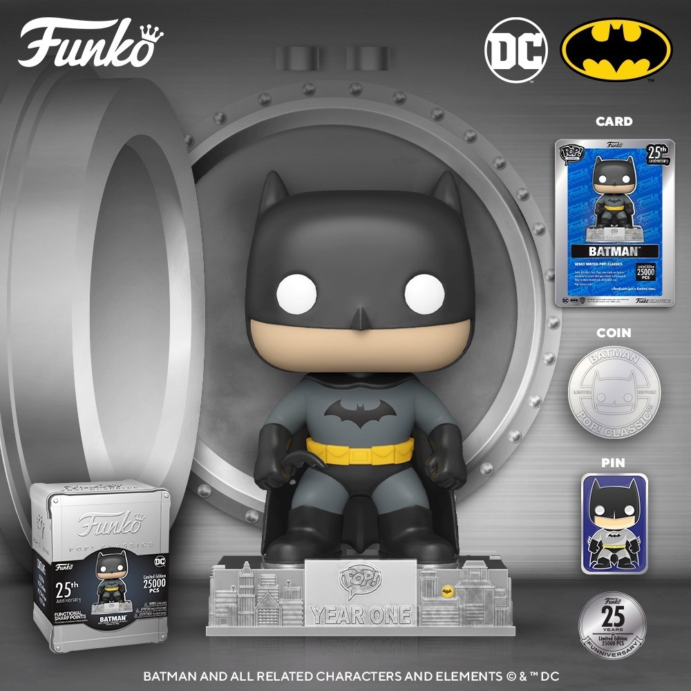 All the Funko POP Batman figures