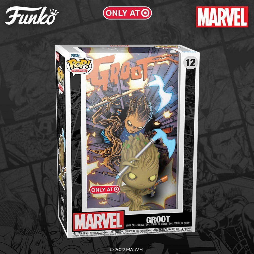 And one more Groot Funko POP with this Comic Covers
