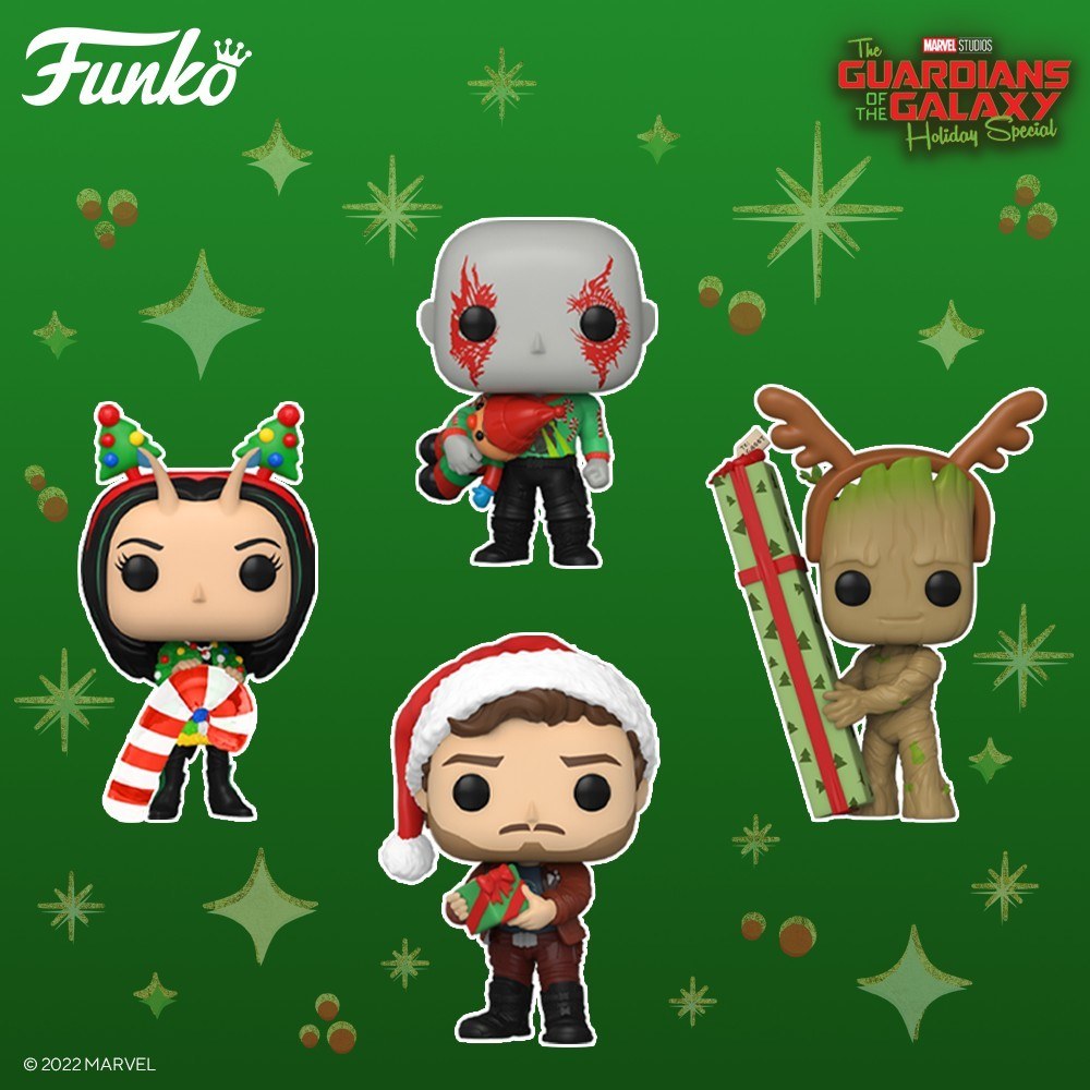 Funko unveils new Guardians of the Galaxy POPs for Christmas | POP! Figures