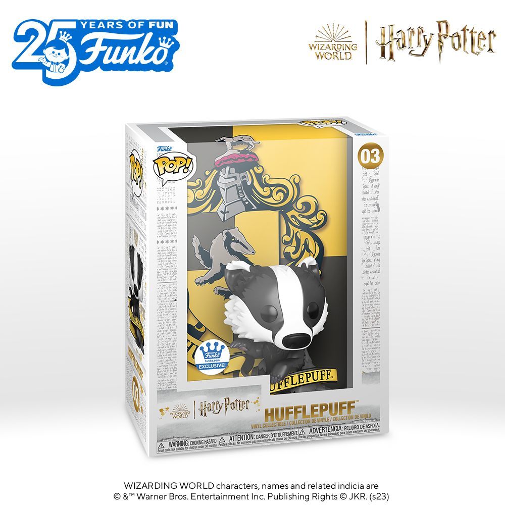 Funko unveils POP Art Covers of the Houses of Hogwarts