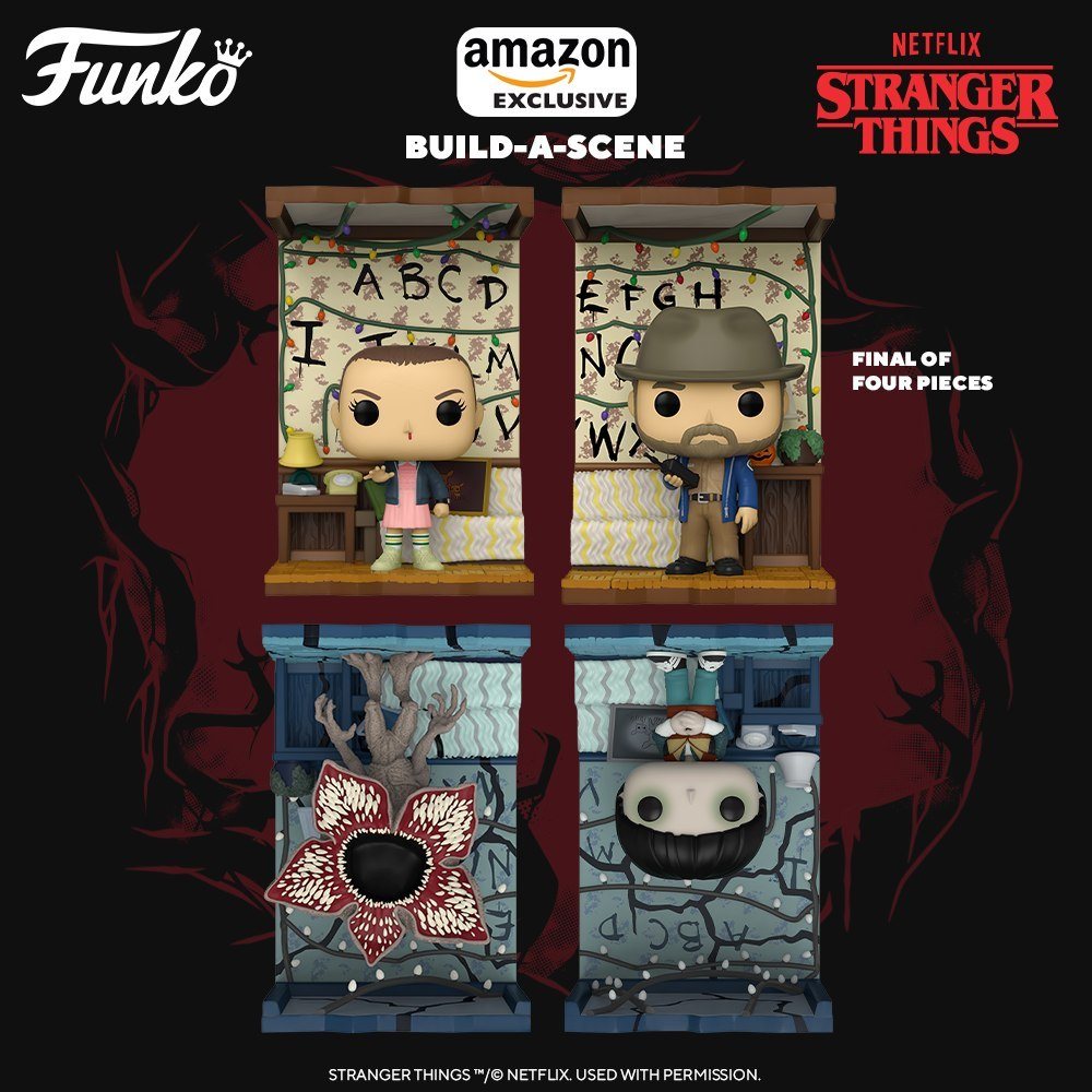 The Byers House Funko POP set in Stranger Things is complete
