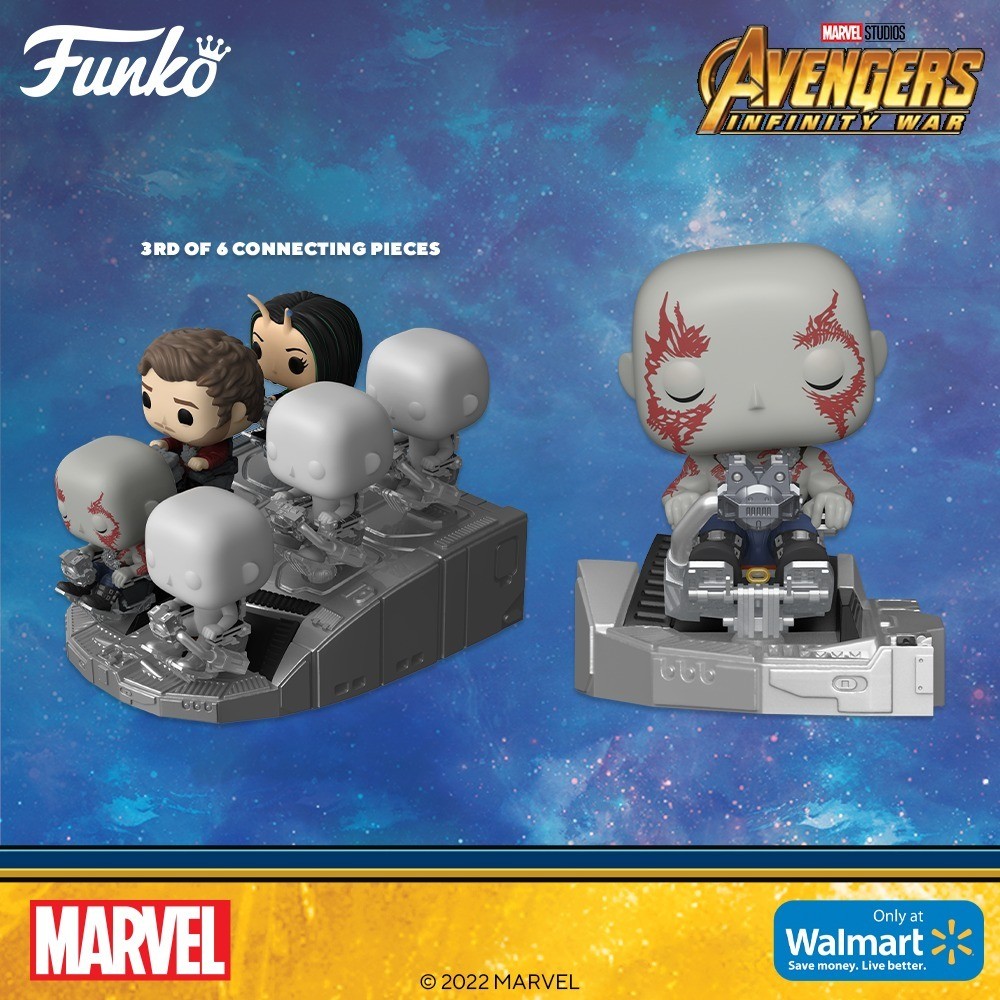 Drax and Mantis board the Guardians of the Galaxy ship | POP! Figures
