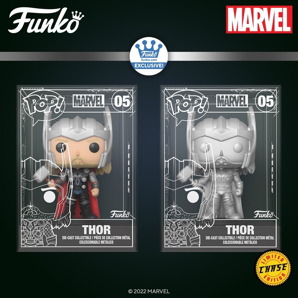 Funko unveils the Die-Cast POP of Thor (and its Chase version)