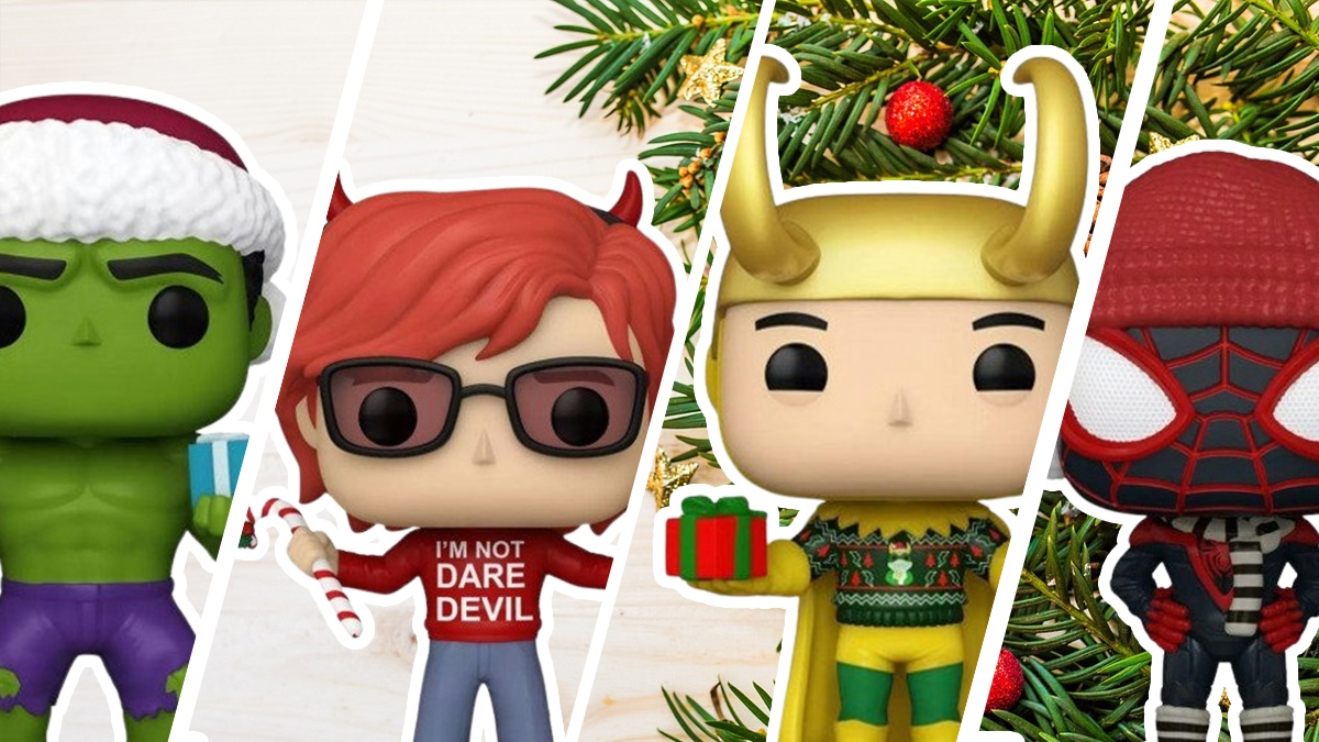 Marvel superheroes don their finest Christmas sweaters