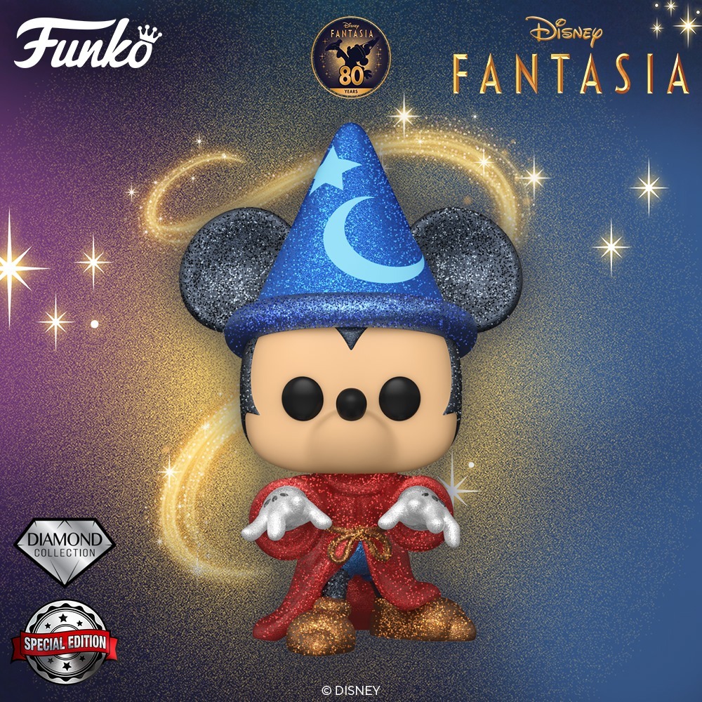 Mickey fantasia hot sale funko pop