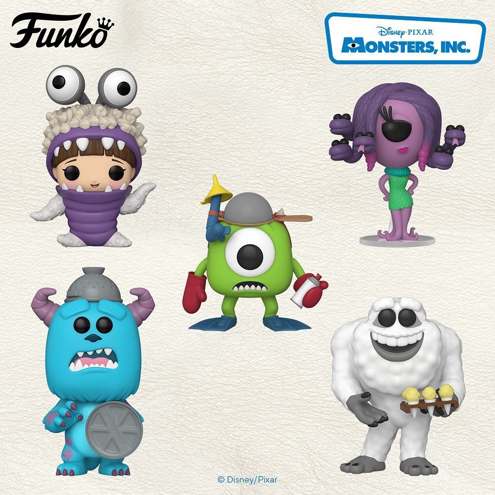 Flood of new Monsters Inc’s POP