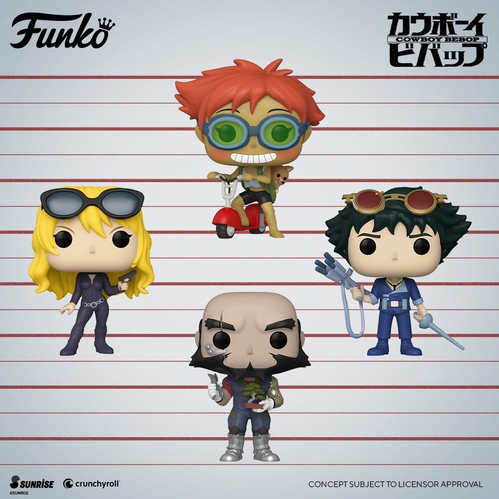 Funko unveils new Cowboy Bebop POPs