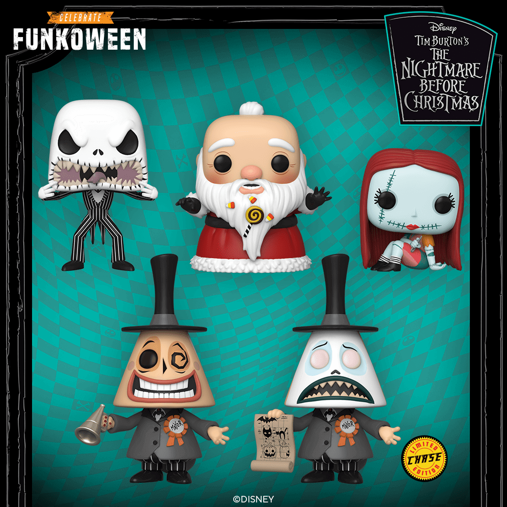 New POP Figures from The Nightmare before Christmas