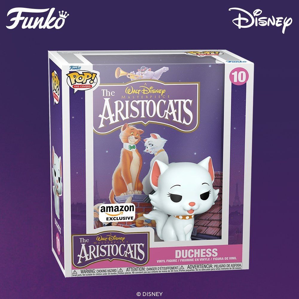 A VHS Covers Funko POP from of the Aristocats